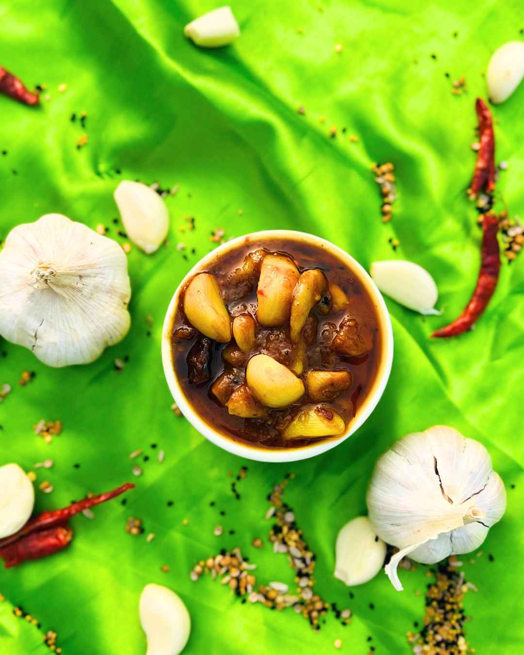 ইন্দিয়ান রসুন এর আঁচার (2)