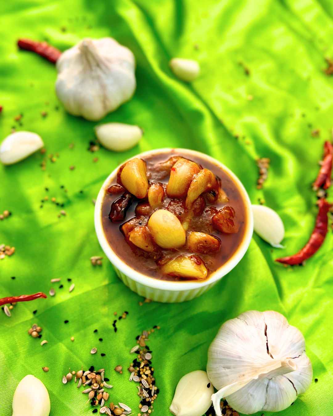 ইন্দিয়ান রসুন এর আঁচার