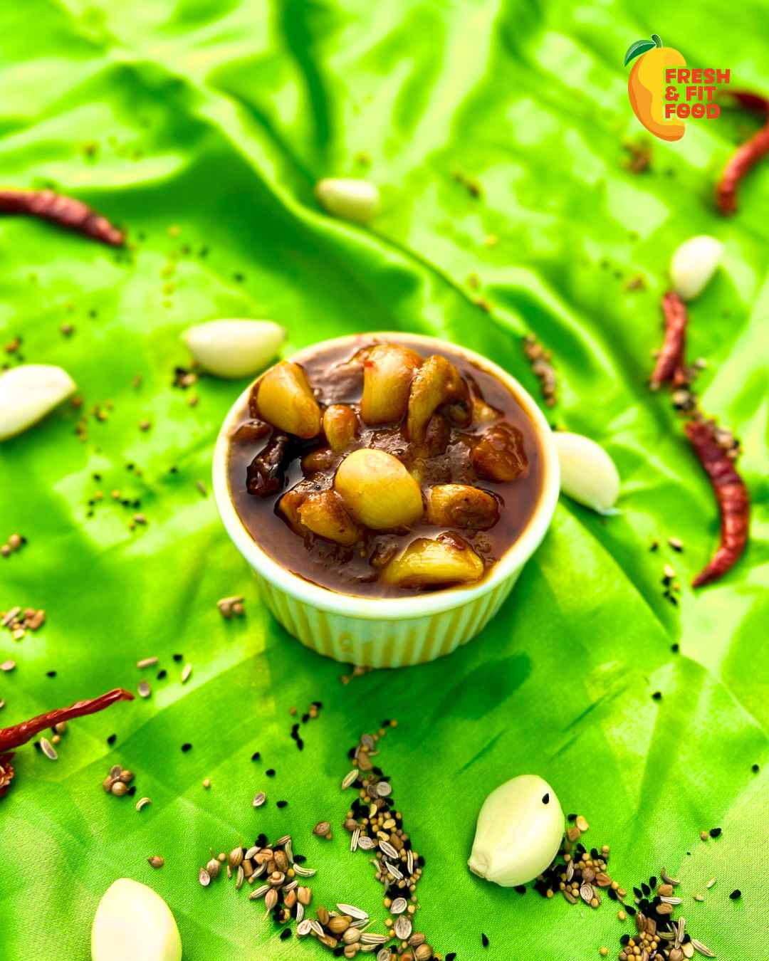ইন্দিয়ান রসুন এর আঁচার 2