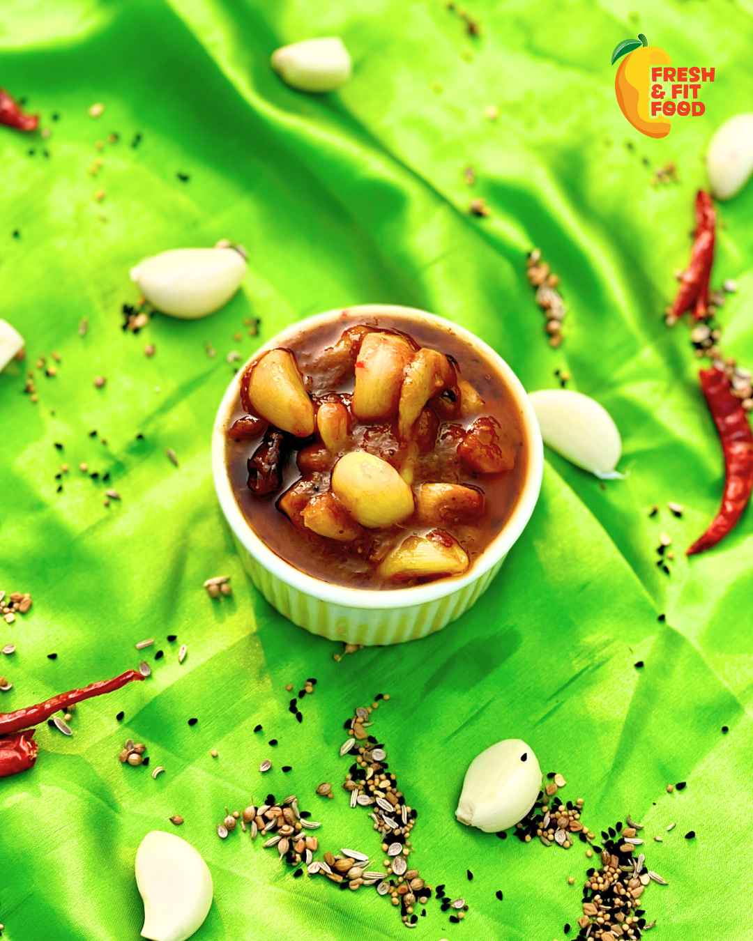 ইন্দিয়ান রসুন এর আঁচার 3